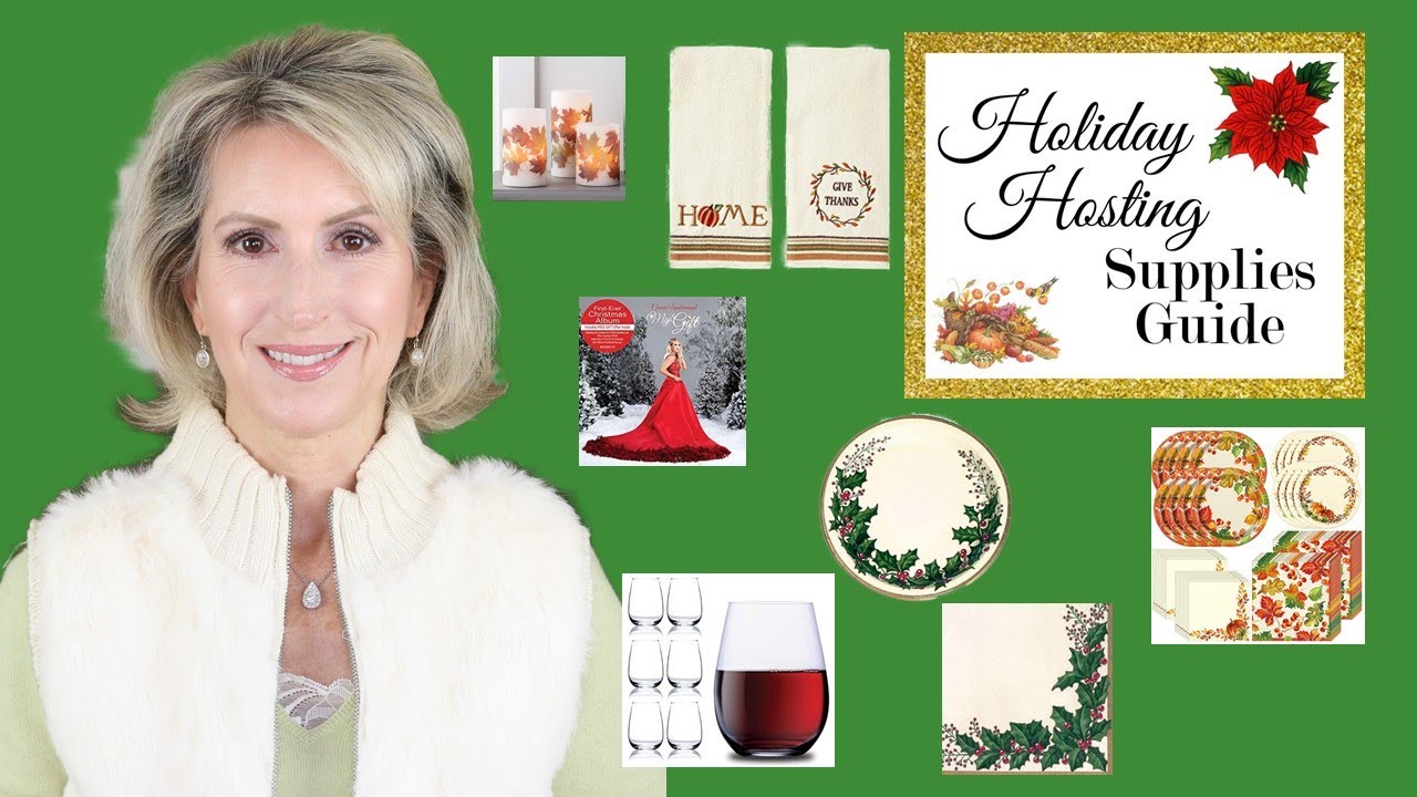 Holiday Hosting Supply Guide 2020 - YouTube