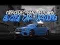 MERCEDES-BENZ E63s AMG В CITY CAR DRIVING