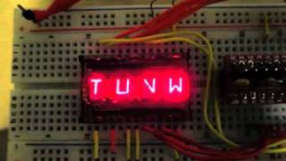 Rare 22-segment LED display