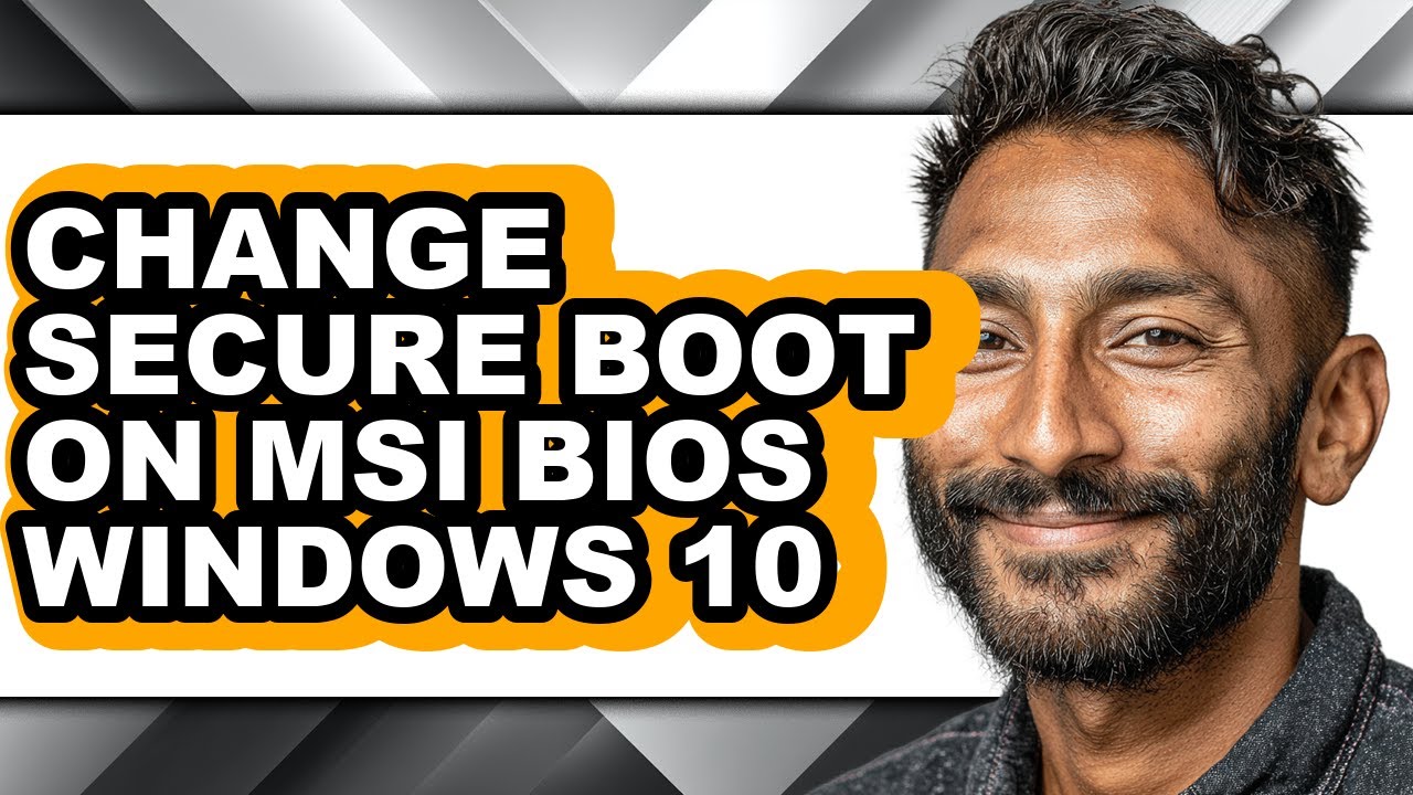 How to Change Secure Boot on Msi Bios Windows 10 (easy Method)
