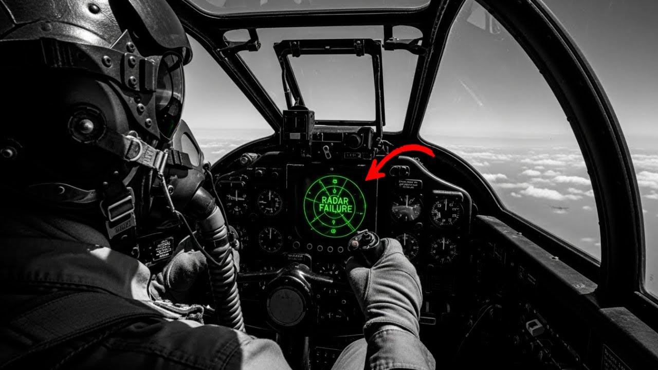 When This Pilot Had No Radar Left — He Still Took Down 5 Enemy Jets