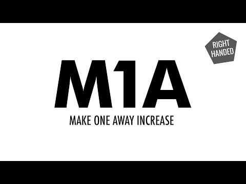 The Make One Away Increase (M1A) :: Knitting Increase :: Right Handed