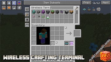 Wireless Crafting Terminal Mod 1.12.2/1.10.2/1.7.10 for Minecraft PC