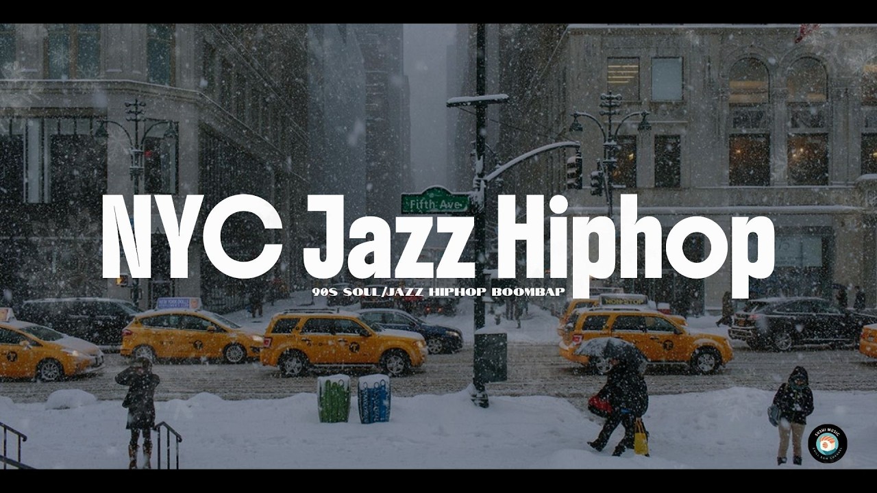 Winter NYC JAZZ HIPHOP | 90s SOUL BOOMBAP | Walk / background / work / relax / study | Cab's float