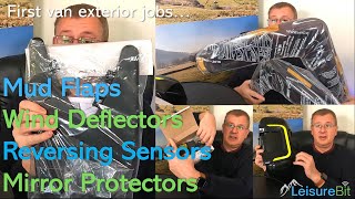 Fiat Ducato Campervan Protection - Mud Flaps, Wind Deflectors, Reversing Sensors & Mirror Protectors
