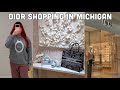 Dior Shopping In Michigan🛍️ Somerset Collection Mall Troy Michigan
