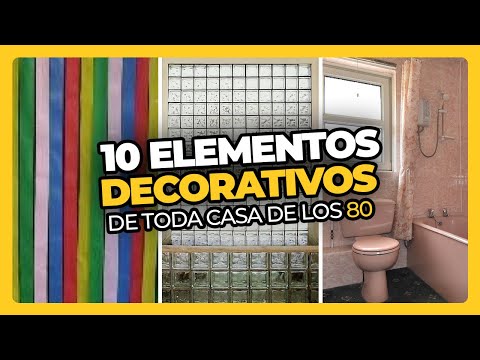 10 ELEMENTOS DECORATIVOS de toda casa en los 80 • Perdón, Centennials