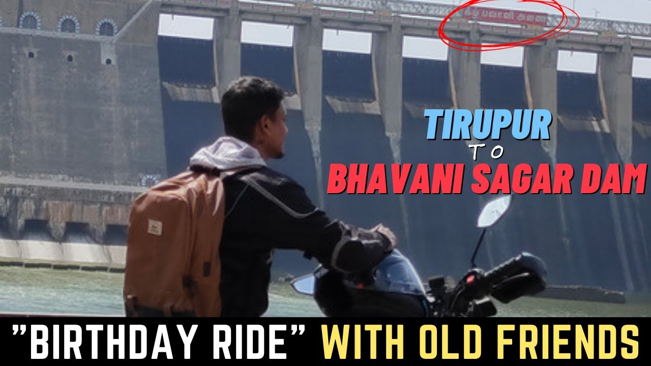 Tirupur to Bhavani Sagar Dam EP 01 Best Route for Riders Yamaha