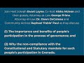 People's participation in the process of governance