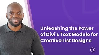 Unleashing The Power Of Divis Text Module For Creative List Designs