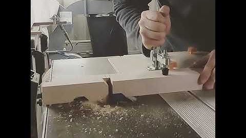Easy woodworking technique for notching faceframes on a router table. Beaded faceframe.
