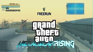 【GTASA MOD】 Parkour/Freerun with Raiden 【Metal Gear Rsing】
