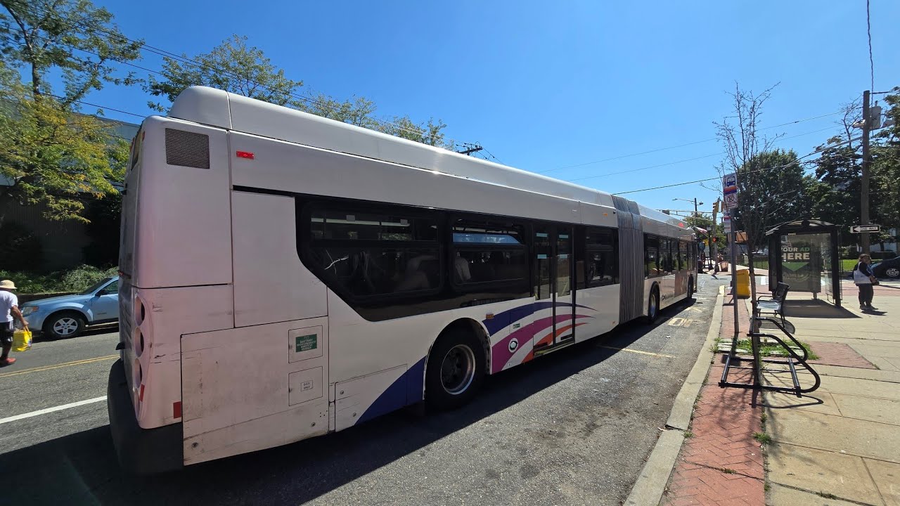 On-Board Ride: NJ TRANSIT 156 NEW YORK VIA PARK AVE (NFI XD60