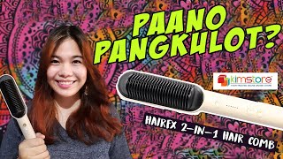 HAIRFX 2-IN-1 Hair Comb | Review + Demo