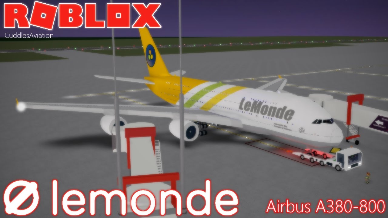 ROBLOX - LeMonde Airlines Airbus A380-800 Premium Economy Flight