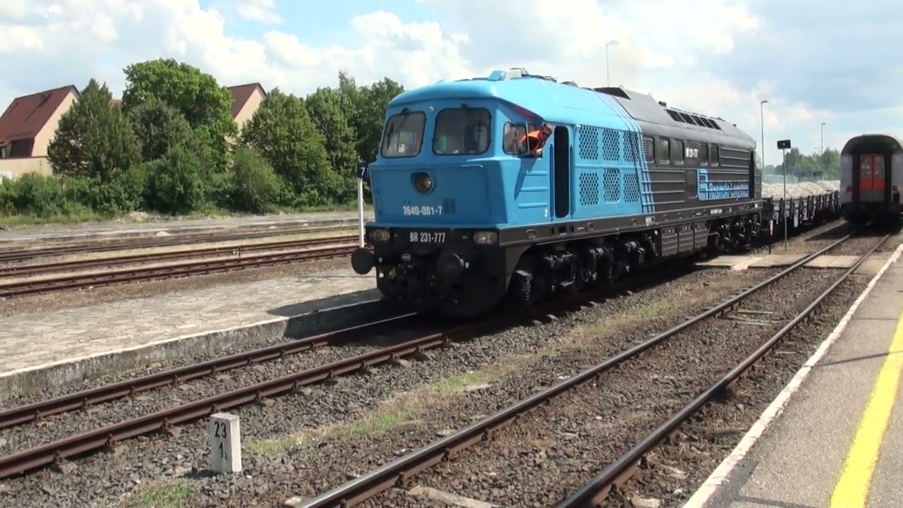 BR 231-777 Rosiński Logistics z kruszywem do Prostyni