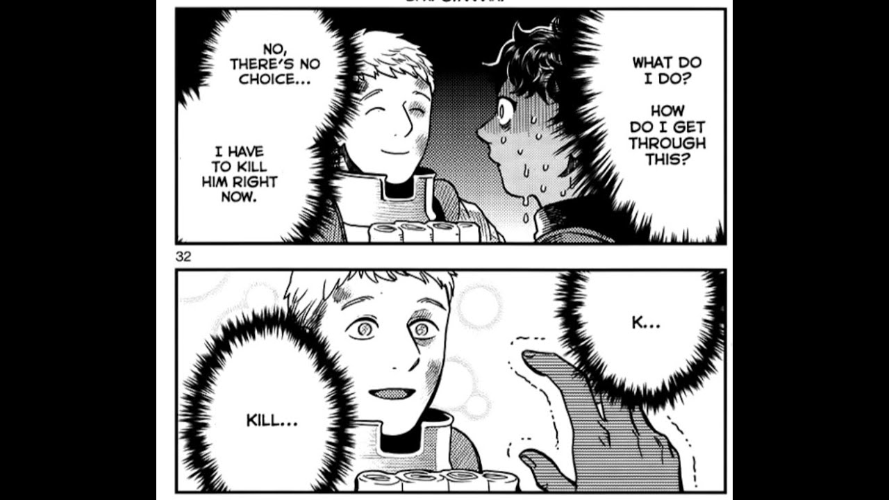 Sequel to Reacting to Lily Orchard's video on Dungeon Meshi