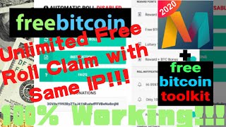 Freebitcoin Free Roll Multiple Claim with Same IP Trick | 100% Working screenshot 2