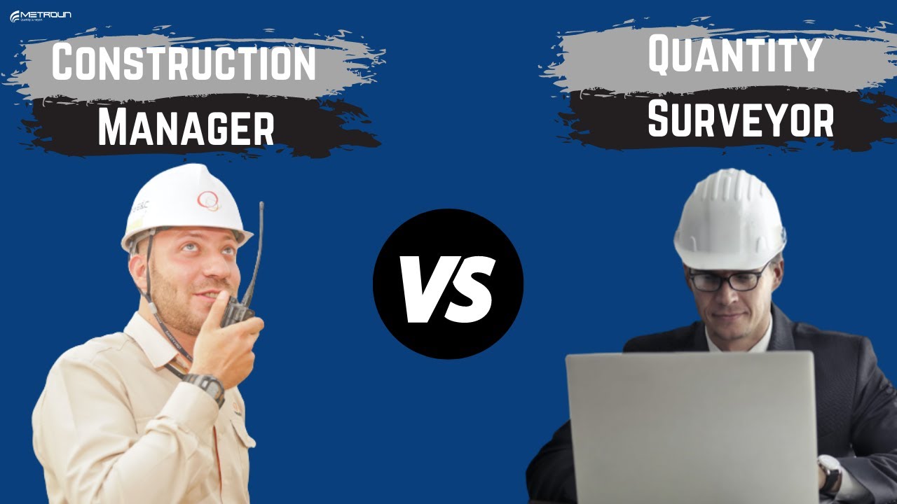 Construction Manager vs Quantity Surveyors | Which Career Should You  Choose? - YouTube