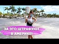 НЕ делайте этого в США! 15 причин за что вас ОШТРАФУЮТ и АРЕСТУЮТ в Америке / Минусы и Плюсы США