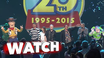 D23 Expo 2015: Disney Animation Stage Highlights - Finding Dory, Toy Story 4, Moana | ScreenSlam