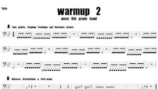 6th warmup 2 Tuba