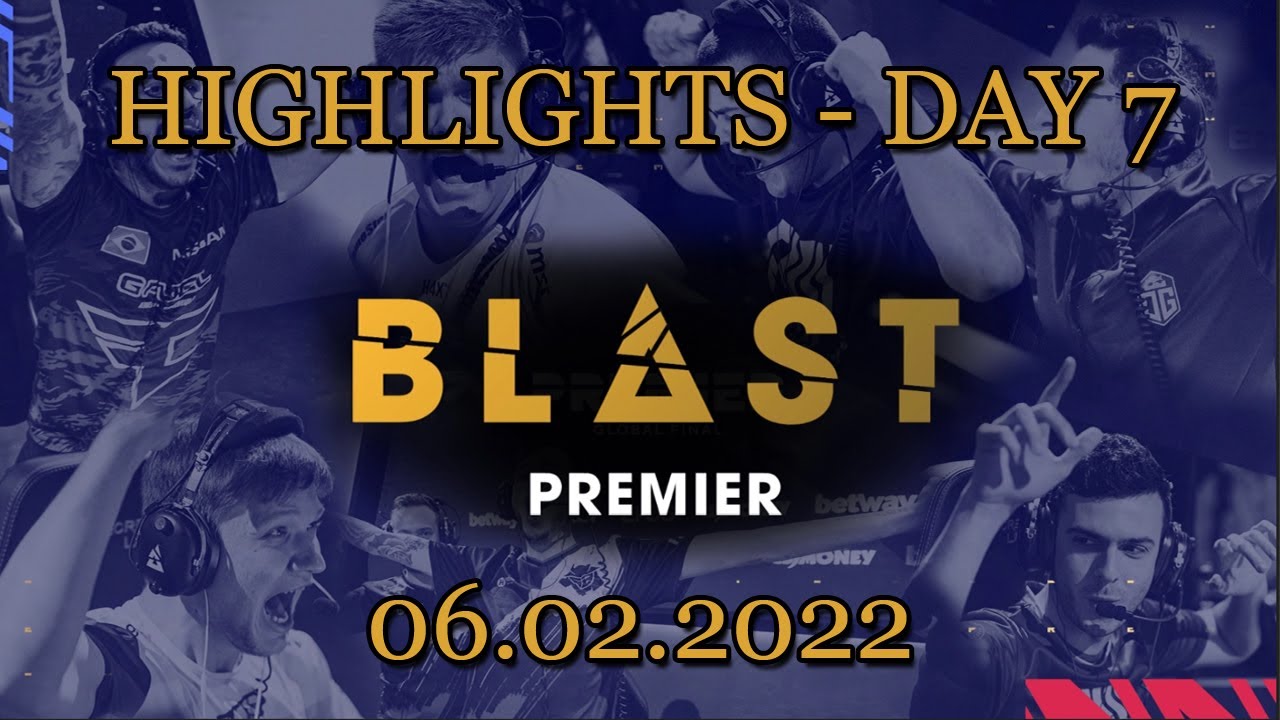 CS:GO HIGHLIGHTS - CRAZY PLAYS - DAY 7 [BLAST Premier Spring Groups 2022] - (06.02.2022)