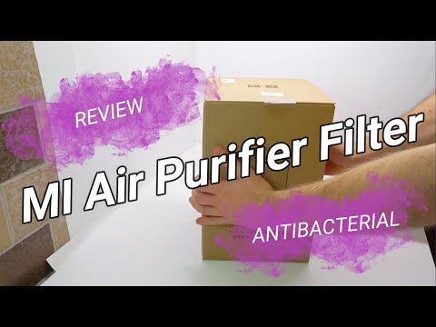 Xiaomi Mi Air Purifier Antibacterial Filter Review and Change