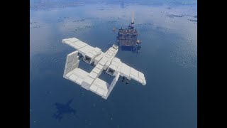 A-10 Warthog Attack Run Showcase - Minecraft Warium Mod