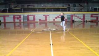 Dance team audition with counts