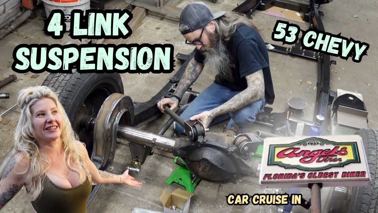 4-Link Rear Suspension Installation on a 1953 Chevrolet Project Car