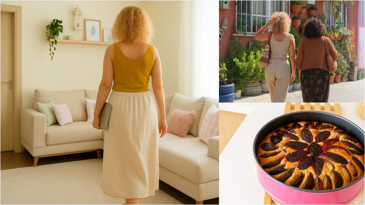 Искусство медленной жизни с Shnasse 🌿 Тихий осенний день в городе с сливовым пирогом