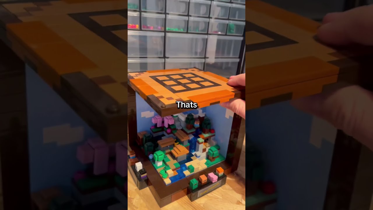 Did You Know This Easter Egg Lego Viral Minecraft Minecraftcube Fyp