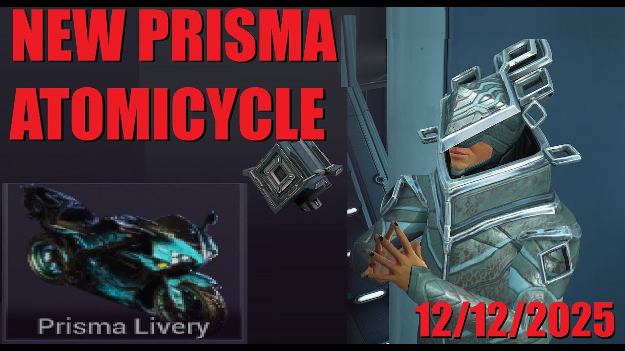 Полный обзор инвентаря Баро Ки'Тира с новым скином Prisma Atomicycle! 12.12.2025