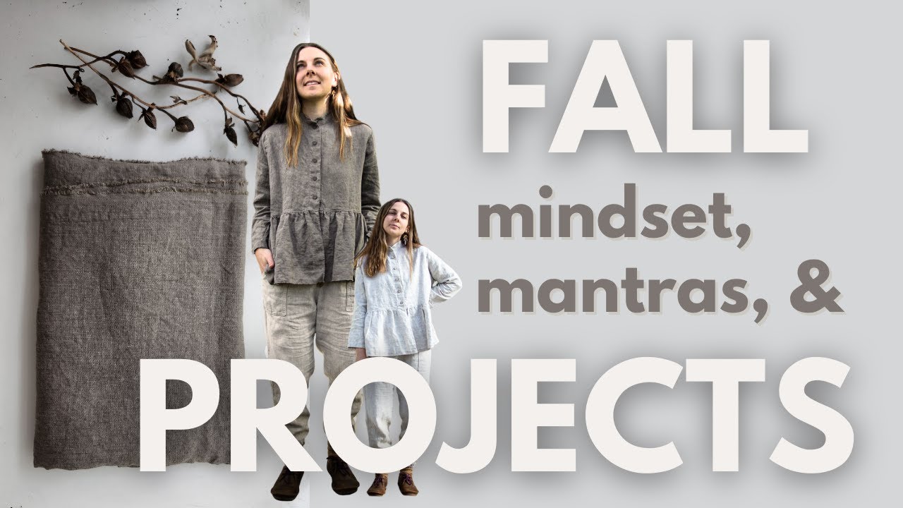 Mindset shift and upcoming projects for my small handmade clothing business! // FALL 2023 updates!