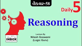Reasoning Lecture Daily5 By Nilesh Goswamilogic Guru World Inbox