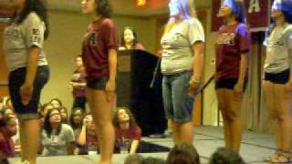 Epsilon Chapter LTA Saluting at Convention 2009