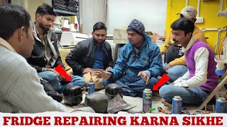 Learn to repair fridge smtc dhanbad fridge repair practical lab how to repair fridge screenshot 4