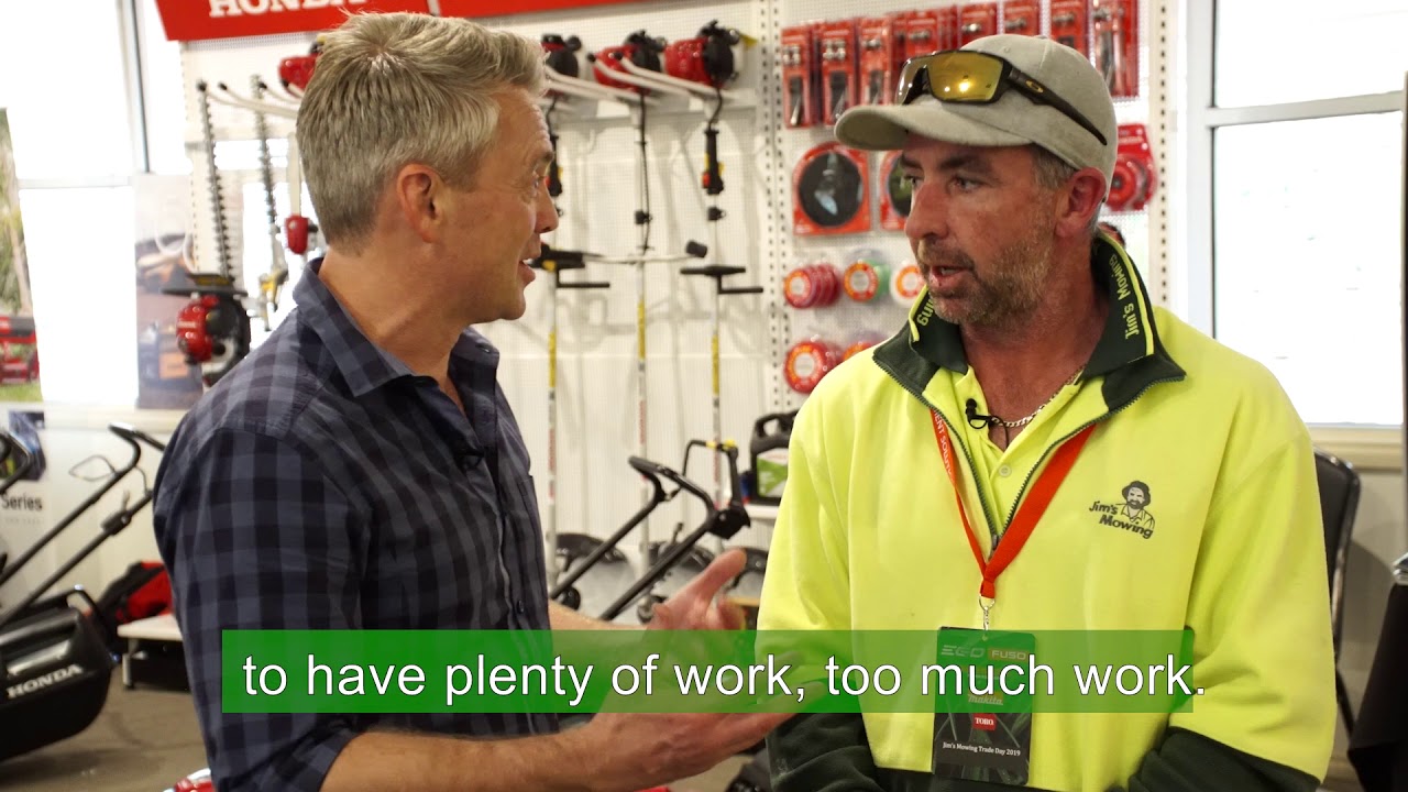 Jamie Coverdale tells us about going from the docks to owning a Jim's Mowing franchise | 131 546 | Jamie Coverdale tells us about going from the docks to owning a Jim's Mowing franchise | 131 546 |