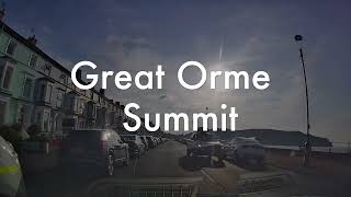 Sunset Drive from Great Orme Summit – Downhill Road Trip in Llandudno