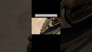 Barret Perler Bead Melting. #bluecrimsonanime #videogames #anime #finalfantasy #barret