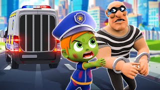 Baby Police Turns Into A Zombie! - Police Officer Song - Funny Songs \u0026 Nursery Rhymes - PIB Little