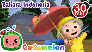 Hujan Hujan Pergilah | @CoComelon | Kartun Anak Anak | Moonbug Kids Indonesia