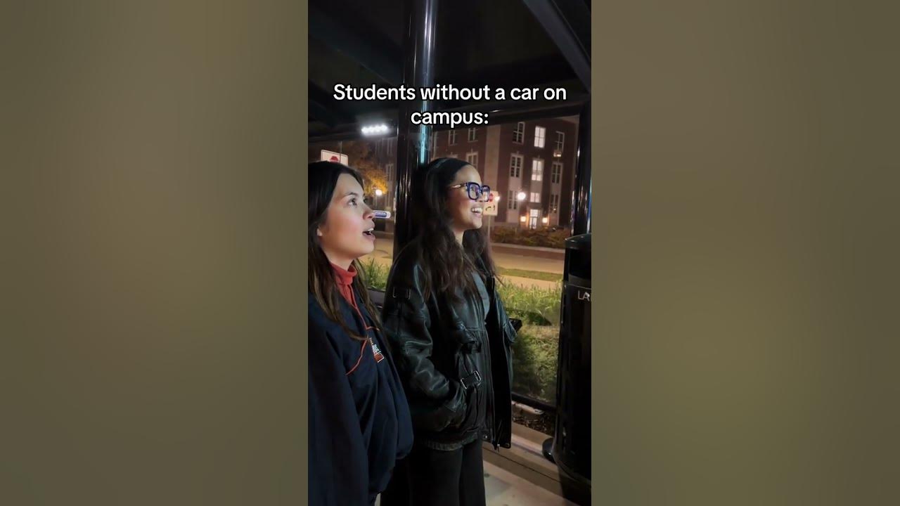 Waiting for the bus studentlife uiuc illinois collegelife youtube