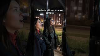 Waiting for the bus  🥶 #studentlife #uiuc #illinois #collegelife