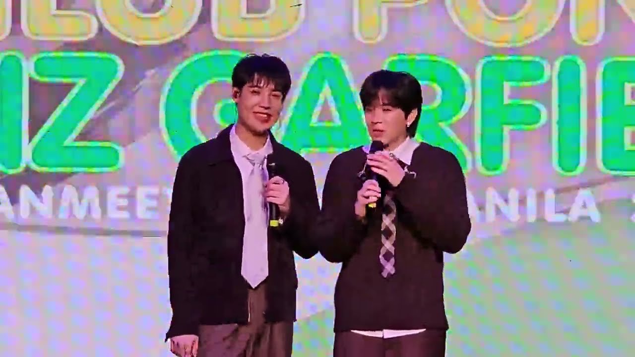 SailubPon - ชอบที่ (You Fill My Heart) + Q&A | SAILUB PON and BENZ GARFIELD 1ST FM in Manila 241123