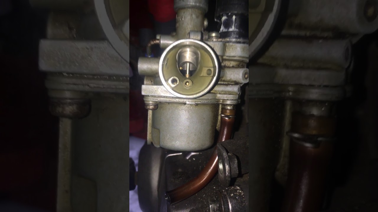 Работа карбюратора вживую