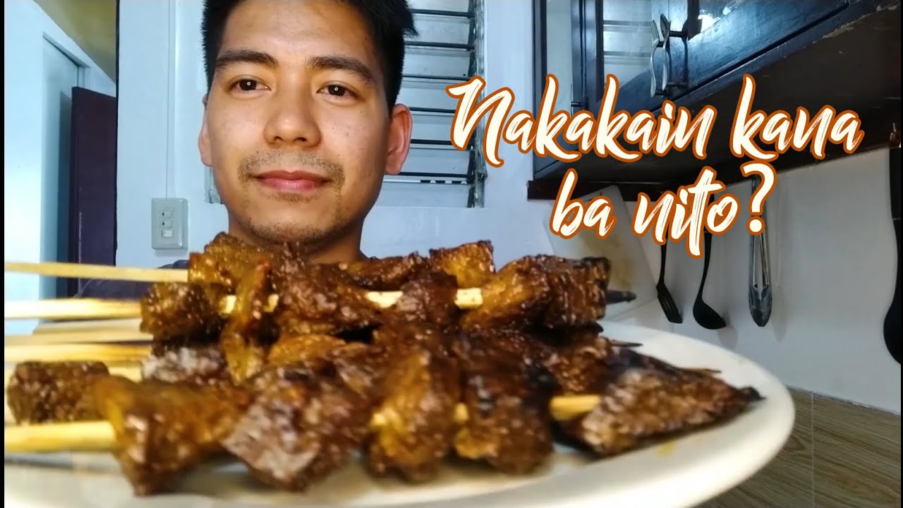 Gluten Barbecue | Vegetarian Recipe (Lasang Karne lang) - YouTube