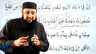 013 Surah Ar Raad 01 - 10 Grammar and Urdu Translation and Tafseer Ibn Kaseer