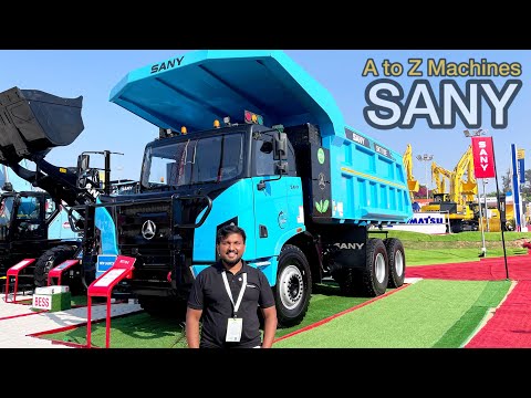 இவளோ MACHINE’கள் இருக்கிறதா SANY’ல் | EXCON 2025 | FULL STALL VISIT